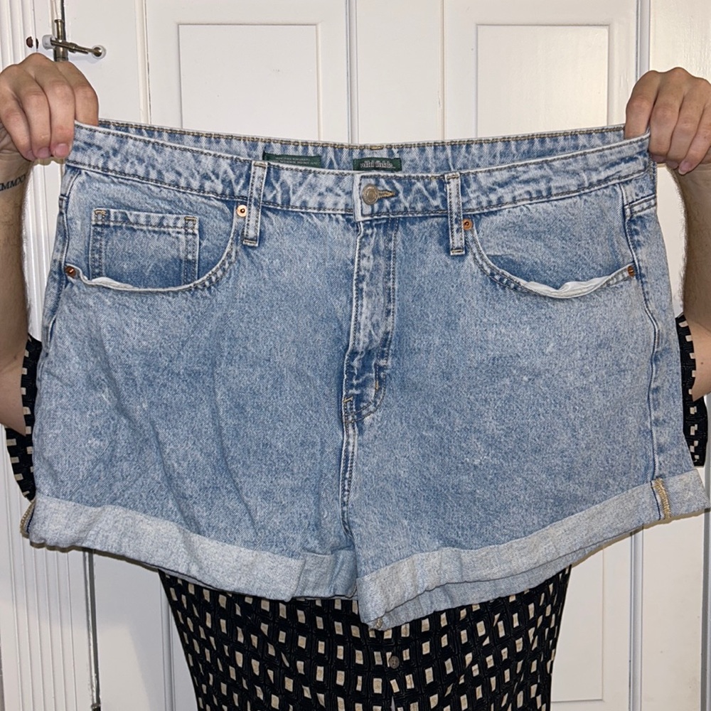 Target High Rise Mom Shorts